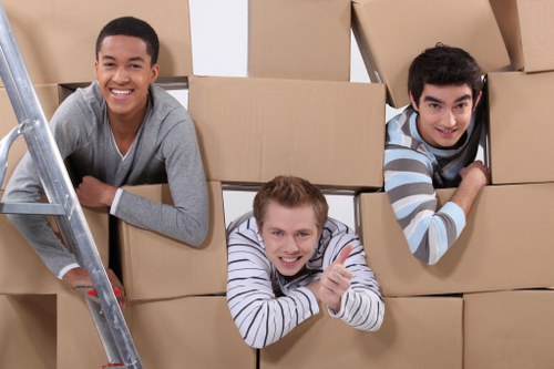 Removal team preparing a local move in Collierswood