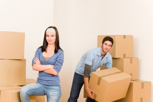 Local home relocation in Collierswood with packed belongings
