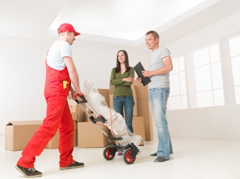 Office relocation with careful handling of equipment and furnishings